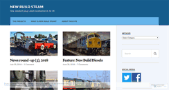 Desktop Screenshot of newbuildsteam.com